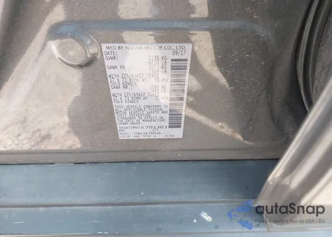 2018 Nissan Rogue Sv из США, поврежденный, VIN 5N1AT2MV3JC701303